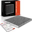 A-Premium Cabin Air Filter with Activated Carbon, Compatible with Hyundai Sonata, Azera, Santa Fe & Kia Cadenza, Optima, Sedona & GMC Terrain & Chevrolet Equinox
