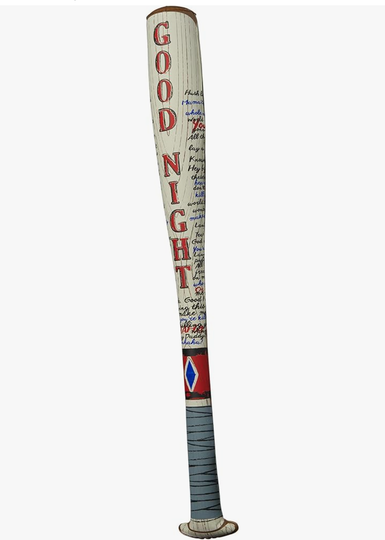 Rubies DC Birds of Prey: Harley Quinn Costume Accessory Inflatable Bat for Adults, Women's