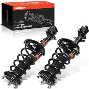 A-Premium Rear Complete Strut & Coil Spring Assembly Compatible with Toyota Venza 2009-2012, AWD, 2-PC Set