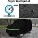 Waterproof Car Cover Compatible with 1976-1987 Jeep CJ 7 2-Door SUV Accessories, 300D All Weather Car Covers with Inner Cotton Liner for Dust Snow Rain Hail Protection