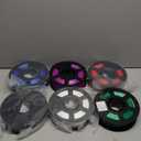 Dynta 3D Printer Filament 250g 53mm Spool - 1.75mm High Precision Regular PLA Compatible with Bambu Lab A1 mini, Creality Ender-3 V3, FLASHFORGE, Black, White, Red, Green, Blue, Purple for Beginners