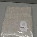 NICETOWN 100% Blackout Linen Curtains 90" Long for Bedroom, Thermal Insulated Living Room Curtains with Liner, Farmhouse Style Linen Blend Window Draperies for Dining Room (2 Panels, 52" W, Natural)