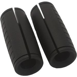 Weight Bar Grips Fit Standard Barbell, Dumbell Handles, Thick Bar Training Adapter For WeightLifting & Cable Attachments Fitness Training Rope Grips For Body Arm Forearm Builder Strength (Black)