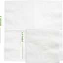 GUSTO [500 Count - 4.5 x 4.5 Folded] White Beverage Napkins - 1-Ply Bulk Cocktail Napkins, Restaurant Bar Paper Napkins and Party Napkins - 9x9 Unfolded (Formerly Comfy Package)