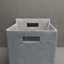 DII Collapsible Polyester Storage Cube, Solid, Lightweight and Durable, Small Square, 11x11x11, Robin's Egg Blue