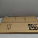 Magnetic Whiteboard, 24"x18" Dry Erase White Board for Wall, Hanging Presentation Board for Home, Office, School, Black Aluminum Frame