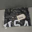 Women's Oversized Graphic Crewneck Sweatshirt Comfy Casual Basic Sweatshirts Pullover Tops (Black, L)