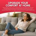 FOAMYFOAM High Density 3 inch Thick, 18 inch Wide, 120 inch Long Upholstery Foam, Cushion Replacement