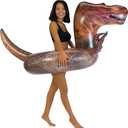 PoolCandy Inflatable 42" inch Animal Pool Tubes and Swim Rings