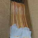 Wooden Hangers Pack of 20 - Sturdy, Heavy Duty Hangers for Shirts, Dresses, Coats & More (Natural)