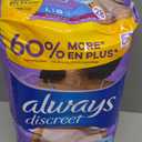 always discreet incontinence postpartum Underwear for Women, Maximum, Large, 28 Count