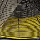 WARMLREC Industrial Fan 24 Inch Heavy Duty Drum 3 Speed 8800 CFM Air Circulation High Velocity Fan For Warehouse, Workshop, Factory, Commercial, Residential and Greenhouse Yellow