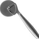 Boska Stainless Steel Pizza Cutter - Copenhagen Multifunctional Pizza Wheel Cutter - Handheld Food Slicer - Silver Non-Stick Adjustable Roller - Dishwasher Safe - For Kitchen Cooking
