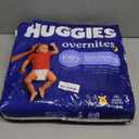 Huggies Size 3 Overnites Baby Diapers: Overnight Diapers, Size 3 (16-28 lbs), 132 Ct (2 Packs of 66)