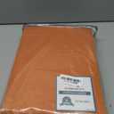 H.VERSAILTEX Full Shading Curtains 96 inches Long 2 Panels Set for Windows, Super Heavy-Duty Black Lined Blackout Curtains for Bedroom, Privacy Assured Window Treatment (52 inches W, Burnt Orange)