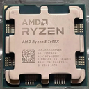 AMD Ryzen 5 7600X R5 7600X AM5 CPU Processor 4.7 GHz 6 core 12 threads 32MB 105W