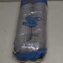 MAGZO Door Draft Stopper 36 Inches, Weighted Triangular Door Snake for Winter Noise Blocker with Hook Loops,Gray