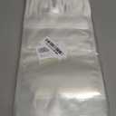 Kingrol 100 Ct 7 x 10.25 Inch Clear Stand Up Food Pouch Bags with Resealable Lock Seal Zipper, Heat Sealable Packaging Bags for Food Storage