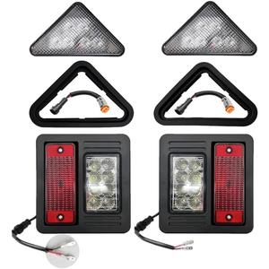 LED Headlight Kit Rear LED Compatible with Bobcat 751 753 763 773 863 864 873 883 963 A220 A300 S130 S150 S160 S175 S185 S205 S220 S250 S300 S330 T140 T180 T190 T200 T250