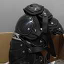 Easton Gametime Youth/Intermediate/Adult Baseball Catcher's Leg Guards (Black)