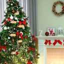 10 Pcs Pullcrease 3D Christmas Hanging Ornament Christmas Tree Ornaments Xmas Hanging Decoration for Xmas End of The Year Gifts