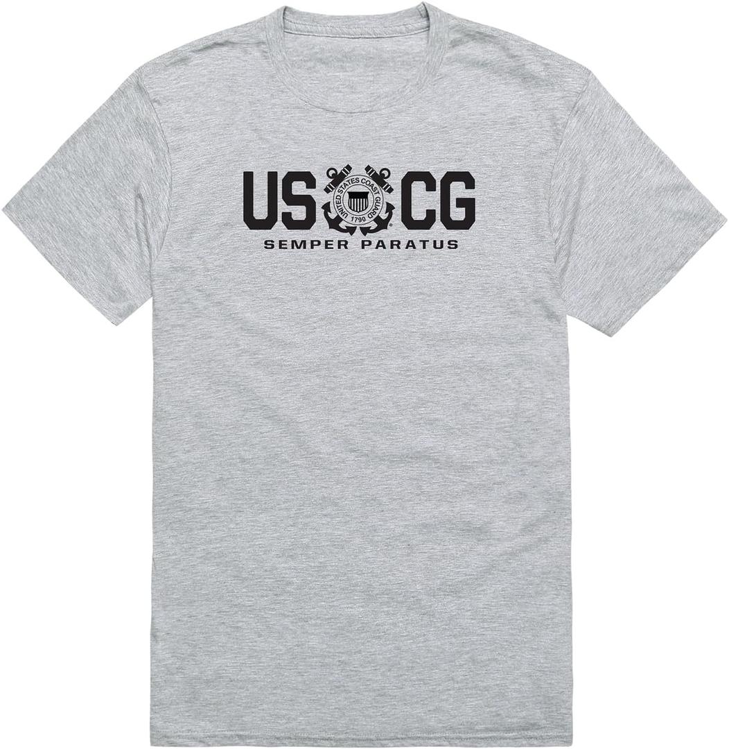 Rapiddominance Basic Licensed Military Tees (Gray, XL)