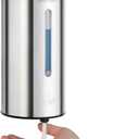 Automatic Foaming Soap Dispenser Wall Mounted 25oz (750ml) Polished Stainless Steel with Sturdy Metal Mounting Plate Commercial Touchless