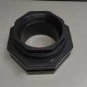 4 Inch PVC Bulkhead Fitting, PVC Bulkhead Fitting for Pools, Rain Barrels, Aquariums, Water Tank