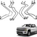 8 Pcs Fuel Injector Line Set Compatible with GM Chevrolet Duramax 6.6L Diesel LML 2011-2016 Replace 12670460 12670468 12670469 12670471