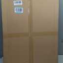 20x30 Assembled Canvas Frame for 0.6"-0.9" Deep Stretched Canvas, 0.75" Depth Floating Frame, Black(1PCS,Aluminum)