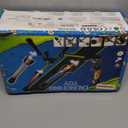 Rockets for Kids Age 4-8 with 8 LED Rockets and 2 Launcher - Outdoor Toys for 4 5 6 7 8-12 Year Old Boy Birthday Gift, Air Powered Flying Toy Shooting Up to 100 Feet, Toys for Kids Ages 8-12