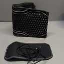 YUHUO Lower Back Massager with Heat, Heating Pad for Back Pain Relief, Wrap Around Heating Pad with 4 Heat 3 Vibration, Adjustable Size, Touchscreen Control, Gifts for Women Men Mom Dad