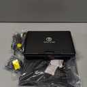 WONNIE 12.5 Inch Portable DVD Player with 10.5 Inch Swivel HD Screen, with Car Headrest Case, 5-Hour Rechargeable Battery, Car Charger and AC Adapter, Supports USB/SD Card/Sync TV, All Regions