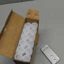 Amagic 12pcs Batteries Operated Taper Candles with Remote, Warm White Flickering Light, Flameless Handheld Candles Floating, Led Hanging Candlesticks for Party Halloween Christmas Church Home