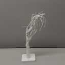 PEIDUO Artificial Tree for Christmas Decorations, 2FT Birch Tree with LED Lights, Warm White Fairy Lights Spirit Tree Lamp for Home Indoor Tabletop Centerpiece, Battery Powered, Timer