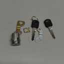 X AUTOHAUX 1Pcs Door Lock Cylinder w/ 2 Key for GMC Sierra 1500 2500 3500 Yukon for Chevy Silverado Tahoe Suburban for Hummer H2 for Cadillac Front Left Or Right Door Lock Tumbler NO.15298924