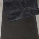 Topographic Contour Extended Big Mouse Pad Large, Gaming Mouse Pad Desk Pad,27.6x11.8 Inch Long Computer Keyboard Mouse Mat Mousepad with 3mm Non-Slip Base and Stitched Edge for Gaming and Office