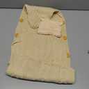 Zhanmai Newborn Baby Wrap Swaddle Blanket Knit Sleeping Bag Receiving Blankets Stroller Wrap Hat Mitten for Baby 9-12 Months