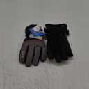 MCTi Ski Gloves,Winter Waterproof Snowboard Snow 3M Thinsulate Warm Touchscreen Cold Weather Women Gloves Wrist Leashes Grey