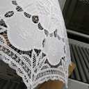 Lace Parasol Umbrella Vintage Wedding Bridal Lace Umbrella for Decoration Photo Tea Party 32 Inch Adult Size