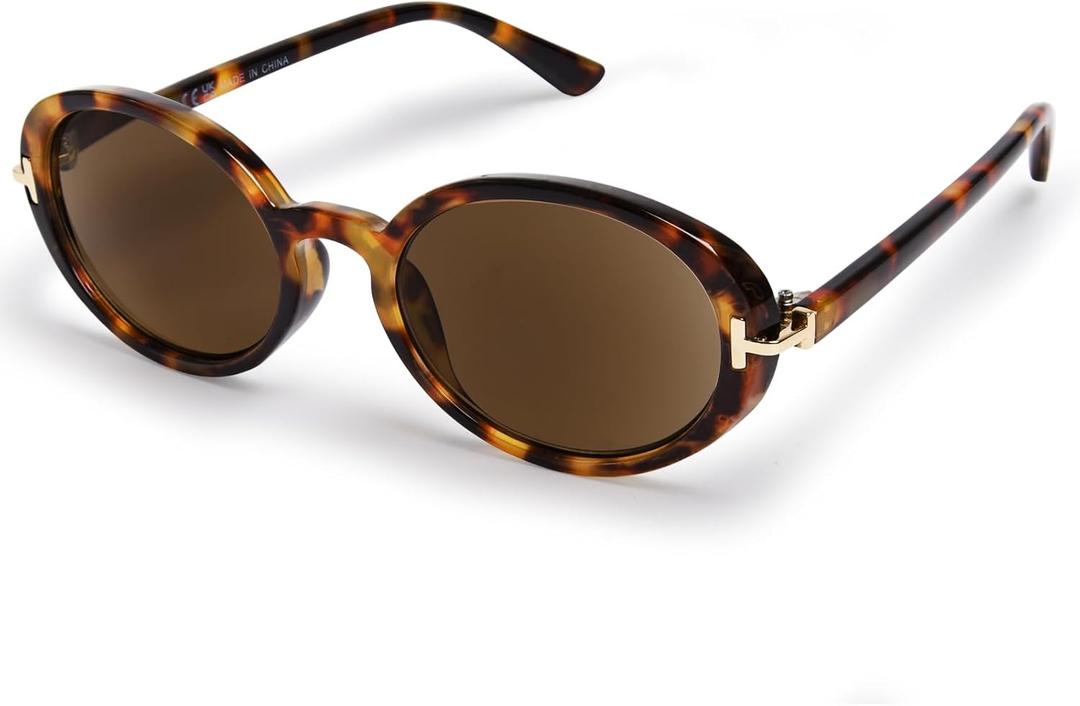 OPTOFENDY Reading Sunglasses for Women Classic Full Lens Sun Readers UV400 Outdoor Sunglasses (Tortoise)