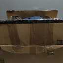 Love's cabin Seersucker Navy Blue Twin Comforter Set, 5-Piece All Season Lightweight Bed in a Bag Bedding Set with Comforter, Flat Sheet, Fitted Sheet, Pillowcase and Sham | Soft, Breathable, Lightweight (Twin (68"X88")