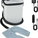 Ice Machine for Knee After Surgery – 19 QT (18L) Cold Therapy System with Timer, 5 Speeds – Circulating Cold Water for Knee, Back, Shoulder Pain Relief & Post-Surgery Recovery (Dad Gifts & Mom Gifts)