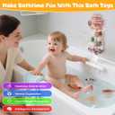 Holady Bath Toys Suitable for Kids Aged 1-3 Childrens Early Education Toys Beach Water Toys for 12-18 Months Baby and Toddler