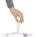 simplehuman Code P 200 Count, Dispenser Pack Custom Fit Liners, Drawstring Trash Bags, 50-60 Liter / 13-16 Gallon, White