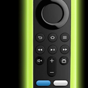 [1  Pack] WEVOVE Firestick Remote Cover Compatible with Alexa Voice Remote 4k/Max/Lite (3rd Gen), Firesticktvs Remote Case with Wrist Strap, Fire Stick Cover Glow in The Dark (Glow Yellow&Rose Red)