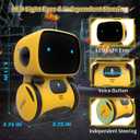 KaeKid Robots for Kids, Interactive Smart Robotic with Touch Sensor, Voice Control, Speech Recognition, Singing, Dancing, Repeating and Recording, Robot Toy for 3 4 5 6 7 8 Year Old Boys Girls