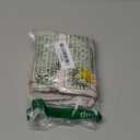 Cream Pillowcases, Embroidered Flower Pillow Cases Set of 2, 100% Washed Microfiber, Boho Chic Country Style Pillow Cover, 2 Pack (King,Beige Gray Flower)