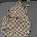 Neverwhy Corduroy Crossbody Sling Bag for Women, Cross Body Sling Chest Bag for Shopping Hiking with Dual Purpose Strap