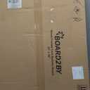 Board2by Cork Board Bulletin Board 24 x 36, Wood Framed Corkboards for Wall Decor, Hanging Office Message Board, Large Wall Mounted Notice Pin Board with 15 Push Pins for School, Home & Office